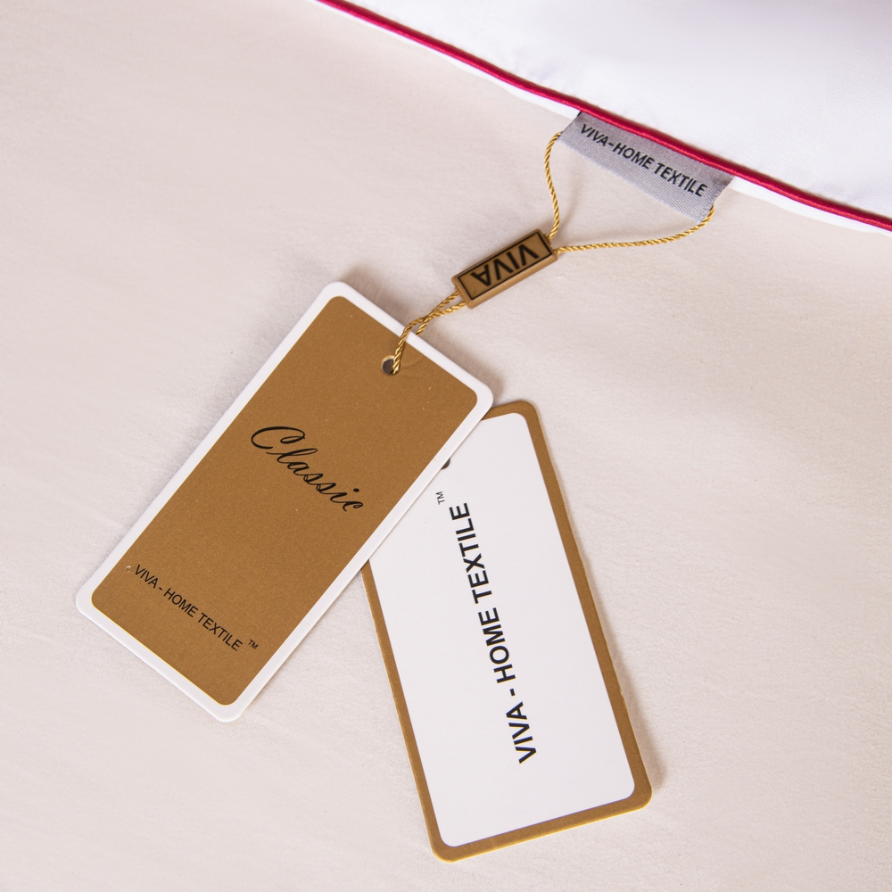 Одеяло SM Всесезонное SM001 красный кант 180*215 см