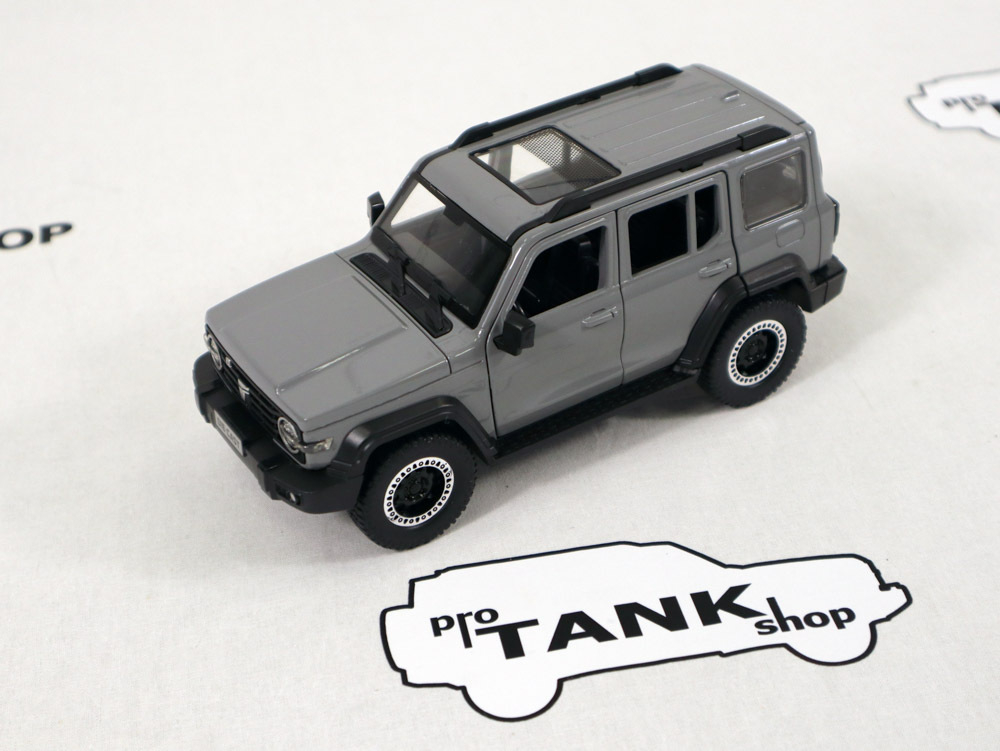 Модель автомобиля TANK 300 (СЕРАЯ) Масштаб 1:24
