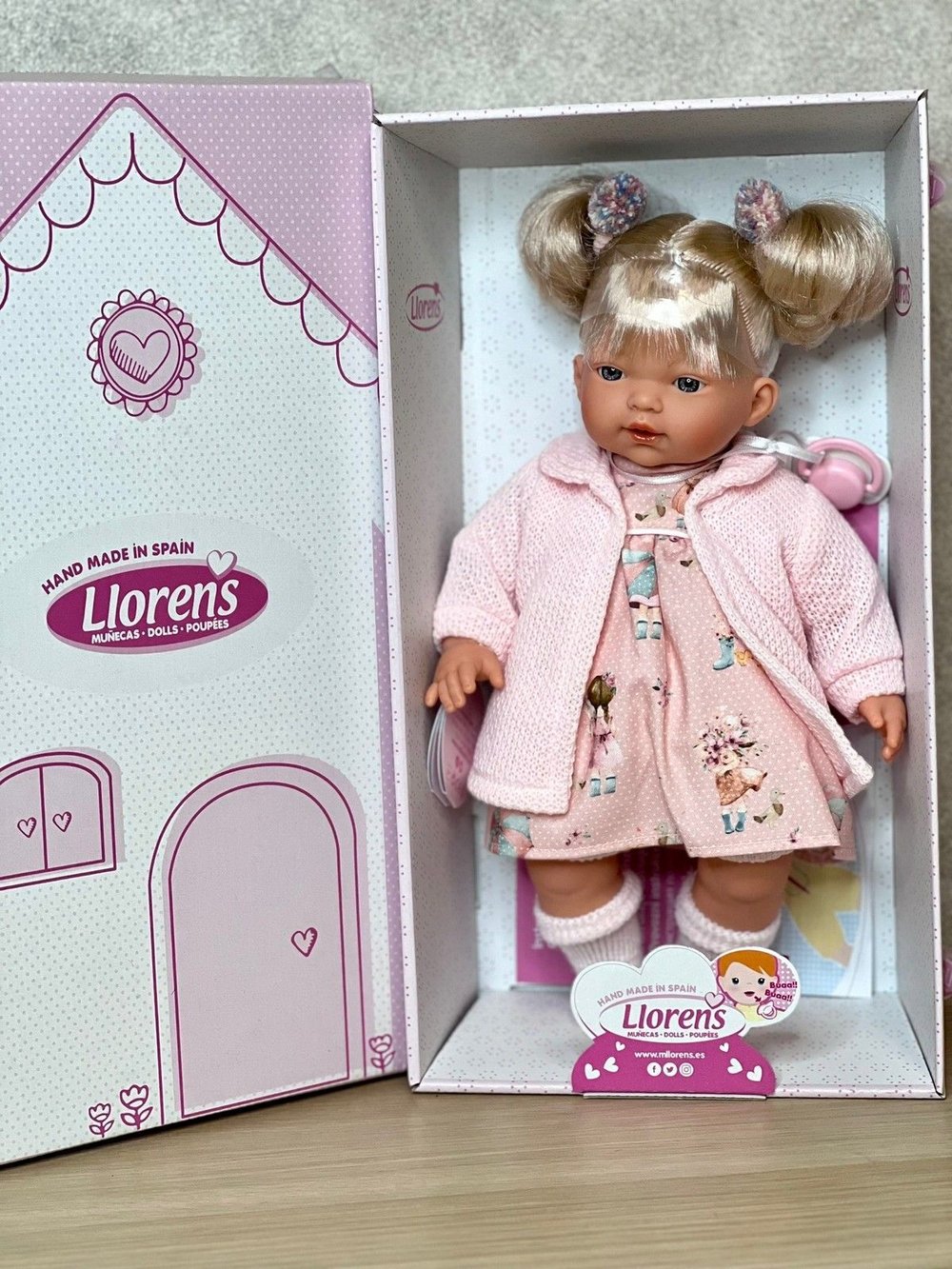 Кукла Llorens мягконабивная 33см Aitana (33152)