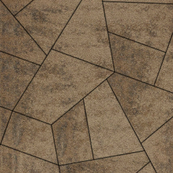 ТРОТУАРНАЯ ПЛИТКА ОРИГАМИ - Б.4.ФСМ.8 ЛИСТОПАД ГЛАДКИЙ СТАРЫЙ ЗАМОК, КОМПЛЕКТ ИЗ 6 ВИДОВ ПЛИТ