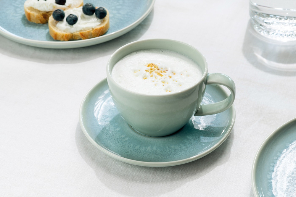 Like. by Villeroy&Boch Чашка с блюдцем Crafted Blueberry 250 мл для кофе 19-5169-1310 + 19-5169-1300