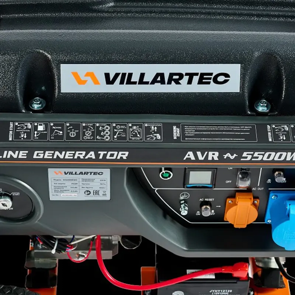 VILLARTEC GG6300EWC генератор бензиновый