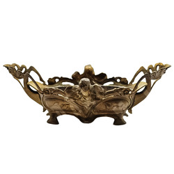 Жардиньерка в стиле ар-нуво. Бронза, литьё. Франция. Нач. ХХ в.