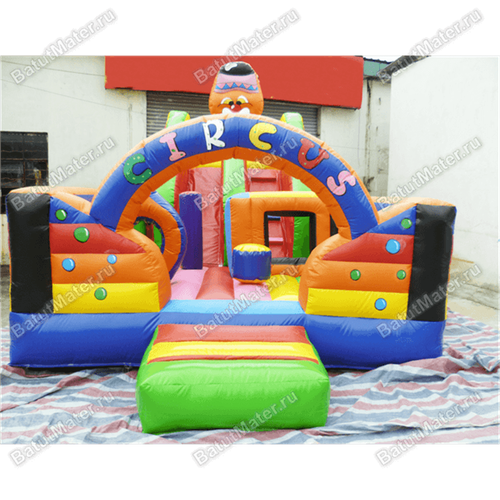 Коммерческий надувной батут "Цирковое наслаждение"