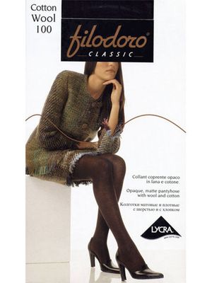 Женские колготки Cotton Wool 100 Filodoro