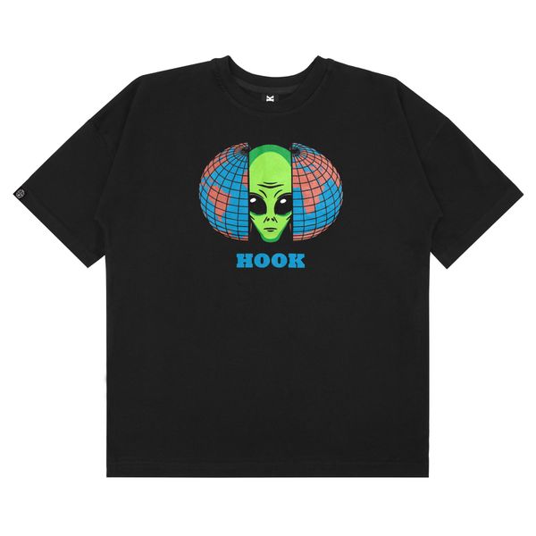 Футболка Уфо черная - фото 1