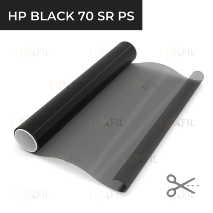 Пленка тонировочная HP BLACK 70 SR PS LUXFIL, на отрез (ширина рулона 1,524 м.)
