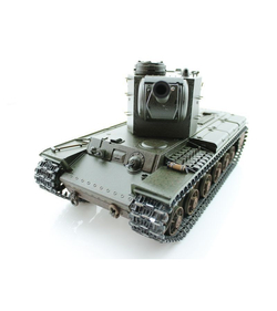 Радиоуправляемый танк Torro КВ-2 1/16 СССР, зеленый, ИК-пушка V3.0 2.4G RTR