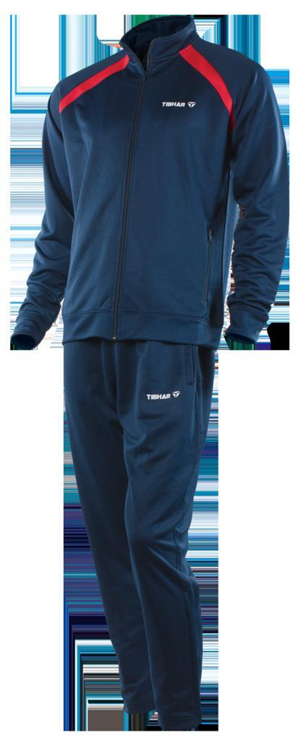 Tibhar Tracksuit jacket World navy/red