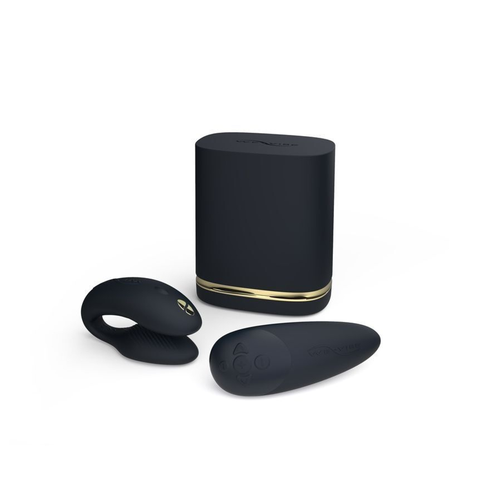 Набор для пар Golden Moments: Womanizer Premium 2 и We-Vibe Chorus
