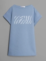 Платье туника оверсайз для девочки