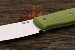 Нож разделочный UralEDC&Ножинск КрейсерЪ, клинок 118мм, сталь AR-RPM9, рукоять G10-extra