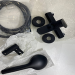 Смеситель для ванны с изливом и душевым комплектом NEW FLY 570502BTNM-70 черный