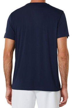Теннисная футболка Asics Court Tennis Graphic tee - midnight