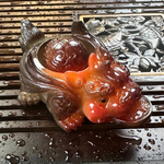 Чайная фигурка меняющая цвет (дракон)