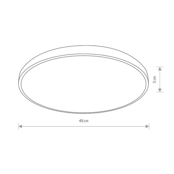 Потолочный cветильник Nowodvorski Agnes Round Led Pro White 10980