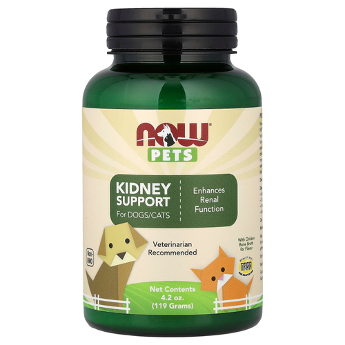 NOW Foods, Pets, поддержка почек для собак и кошек, 119 г (4,2 унции)