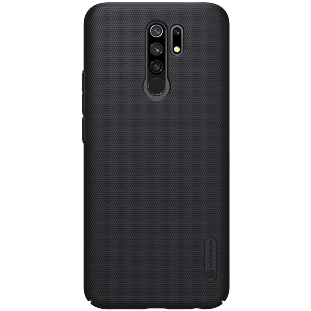 Тонкий чехол от Nillkin для Xiaomi Redmi 9, Redmi 9 Prime и Poco M2, серия Super Frosted Shield, черный цвет