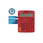 Калькулятор BRAUBERG EXTRA 12р /2 памяти/ (155*206) бордовый, 12-WR 250484