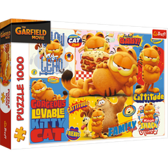Pazl / Пазлы / Puzzles - "1000" - Garfield's Adventures / Garfield