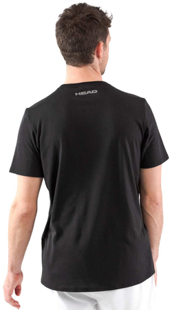 Теннисная футболка Head Club Colin T-Shirt - black