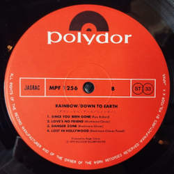 Винтажная виниловая пластинка LP Rainbow Down To Earth (Japan 1979) (No Obi) Since You Been Gone