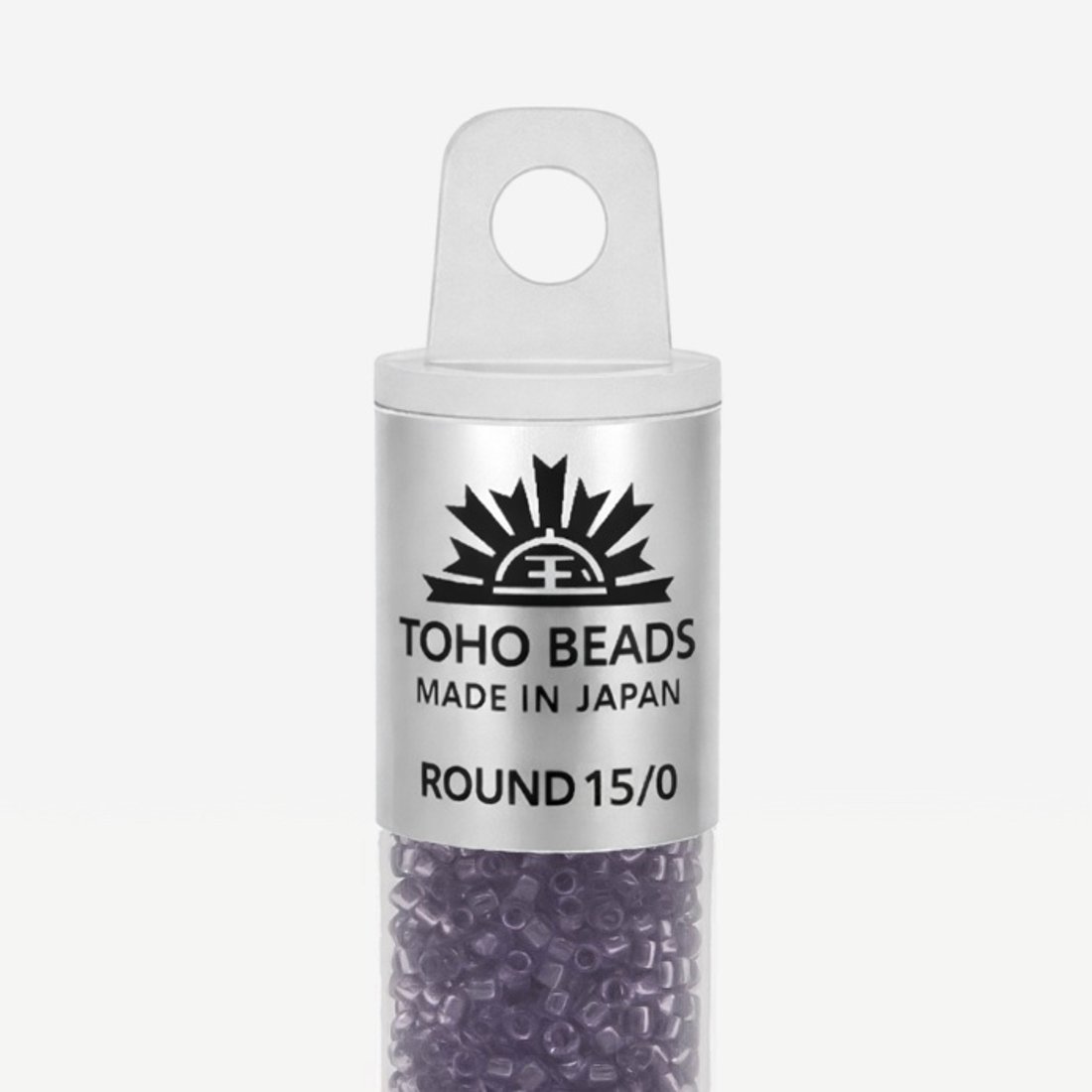 Японский бисер TOHO Round 15/0 (№19), прозрачный