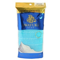 Мочалка для тела 28x100см сверхжесткая голубая OHE Awayuki Nylon Towel Firm