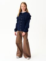 Кардиган для девочки AT1423 синий