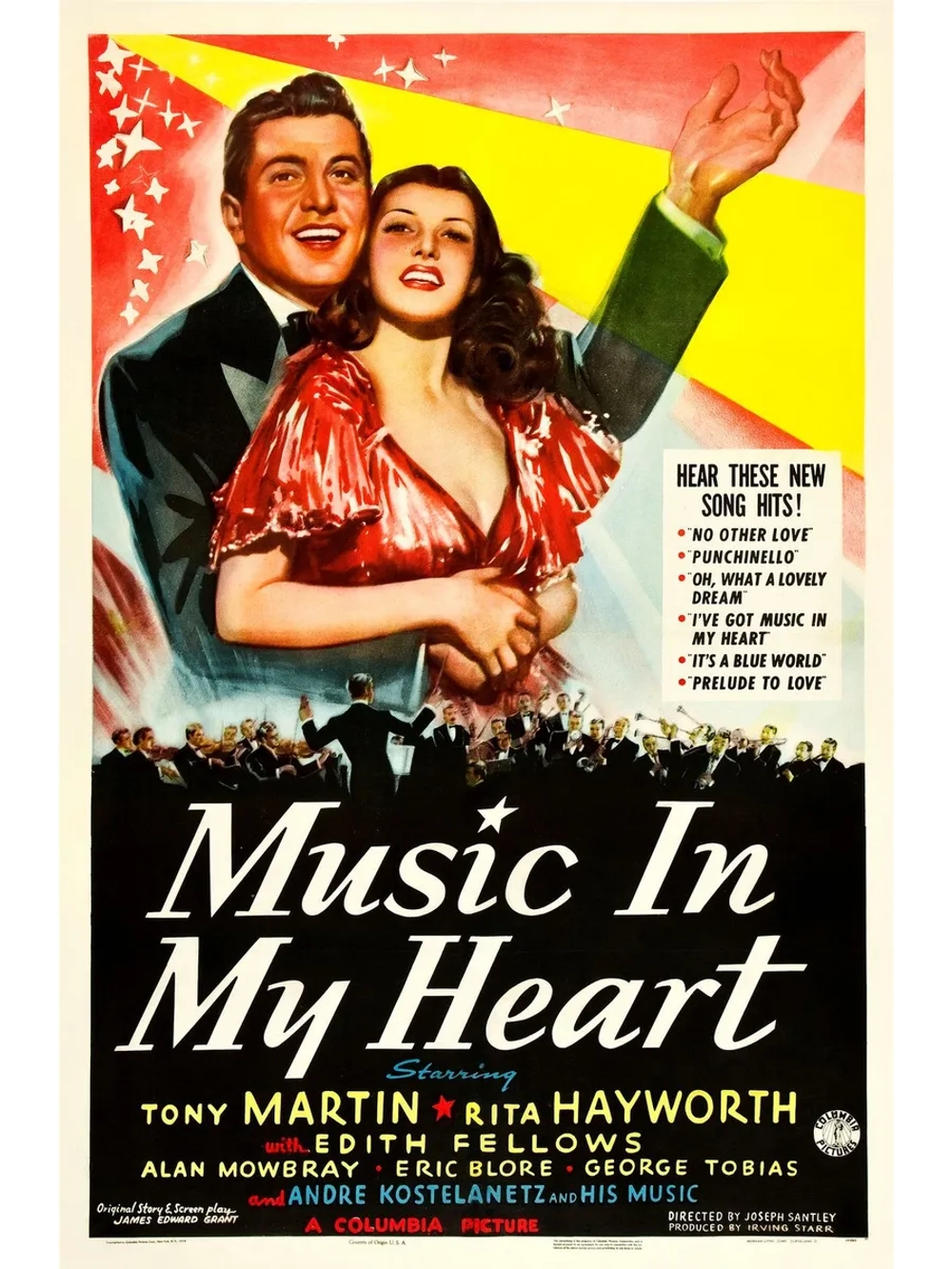 Музыка в сердце моем (1940) (DVD-R)