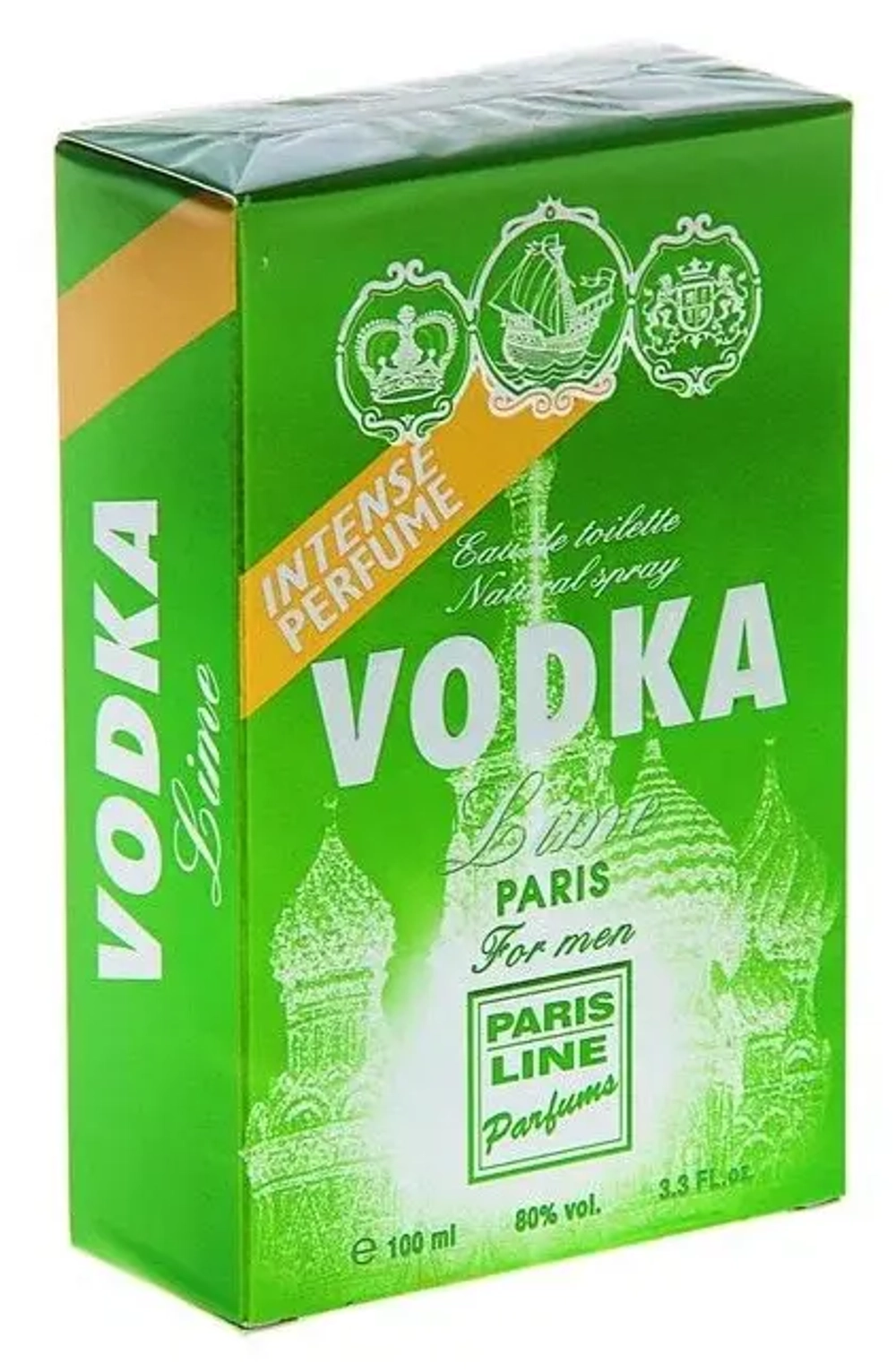 Туалетная вода для мужчин "VODKA LIME" 100мл Россия