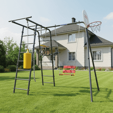 ROMANA Спорт (антрацит) (с пластиковыми качелями)