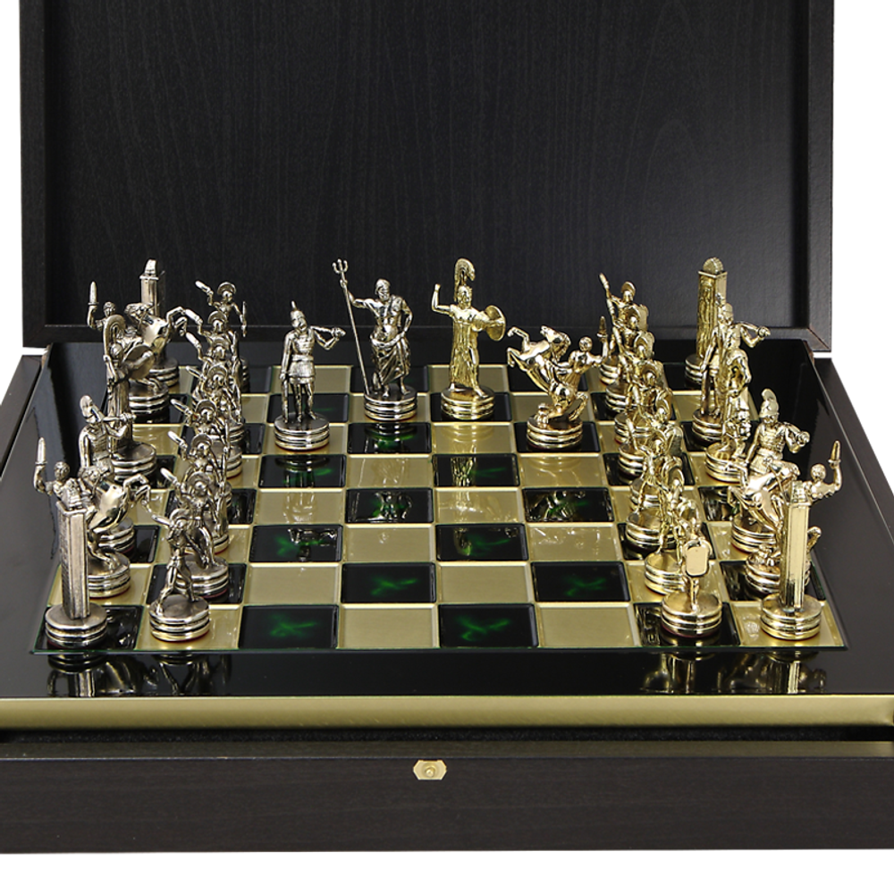 Manopoulos Шахматный набор Троянская война