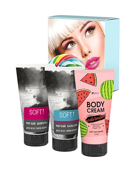 Набор средств для волос и тела «LIFE IS SWEET»