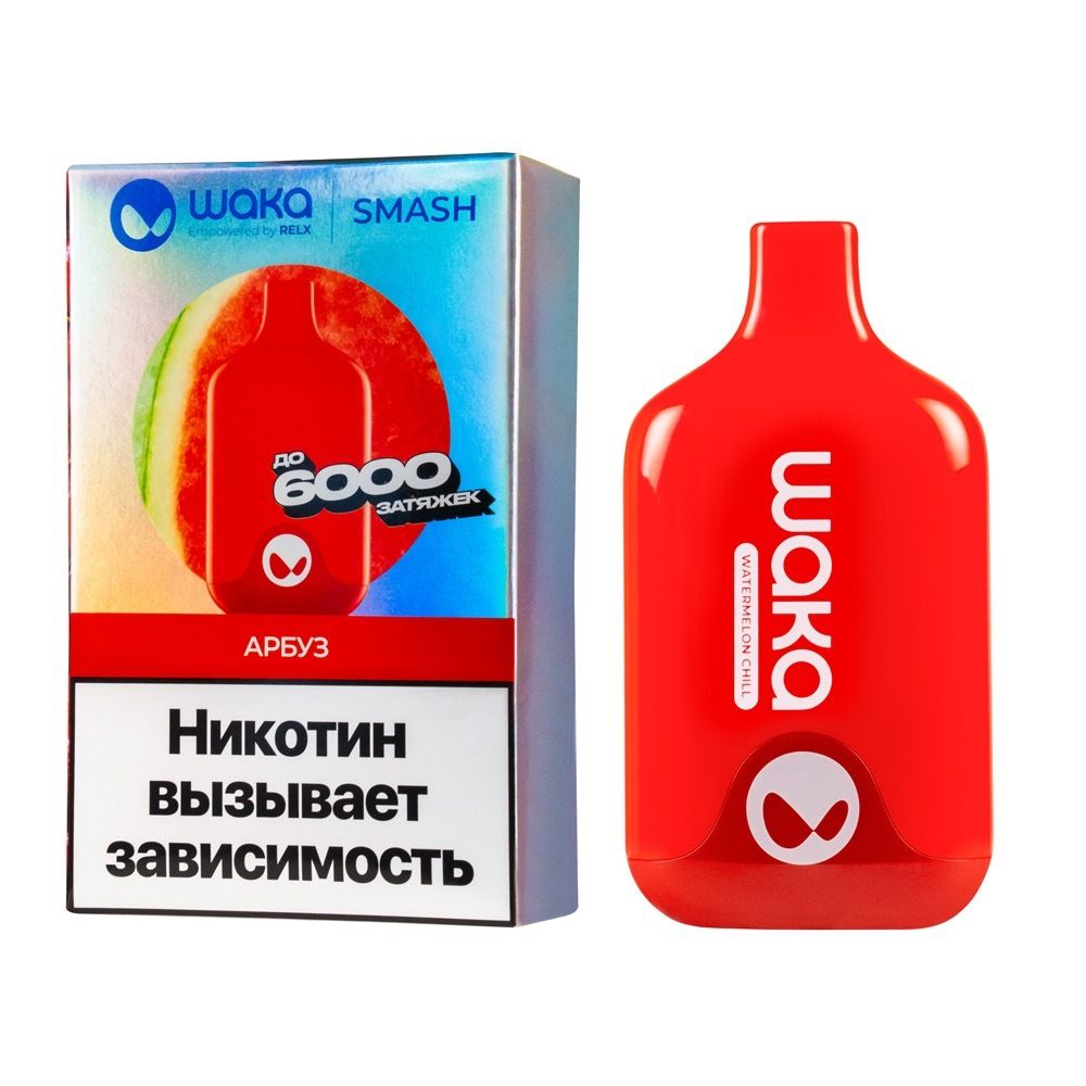 Waka Smash 6000 - Арбуз (Watermelon Chill)