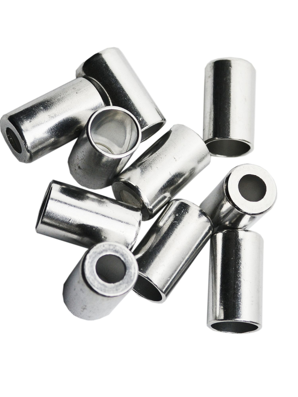 Стаканы обжимные 10 шт RC-U07117 для фитинга 3/8" алюминиевые #6