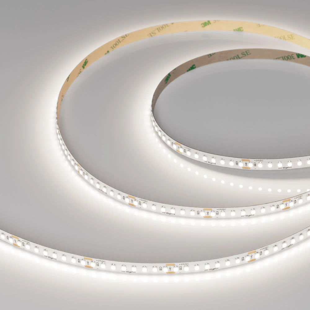 Светодиодная лента UL-A176-8mm 24V Day5000 (15 W/m, IP20, 5m) (Arlight, 7 лет) 048131