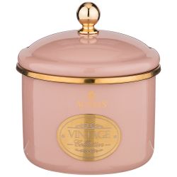 БАНКА ДЛЯ СЫПУЧИХ ПРОДУКТОВ AGNESS, ЭМАЛИРОВАННАЯ, СЕРИЯ ТЮДОР 12 Х 9СМ / 1,0Л