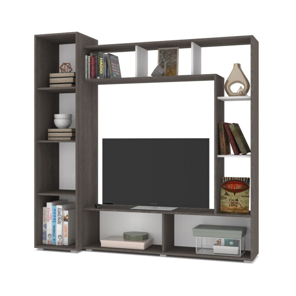 Стенка "Прага" (Анкор темный/Анкор свелый), ЛДСП, MODERN, г. Ижевск