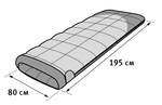 Спальный мешок-одеяло Alexika Siberia