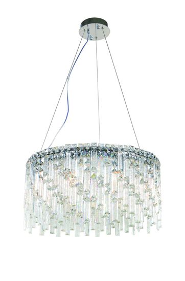 6073R/9A CHROME+CLEAR (1) Люстра NW