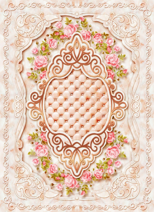 Потолки №14 Фотообои и Фрески ручной работы