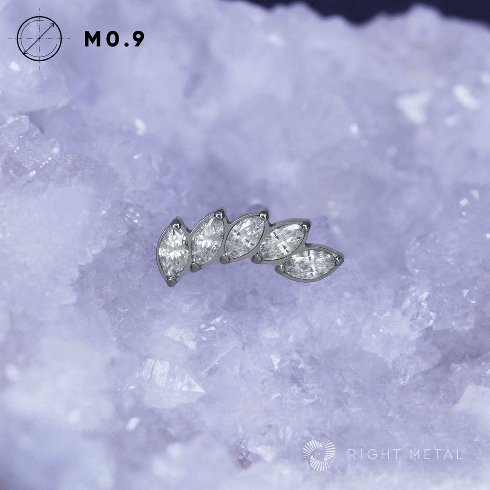 5K Marquise Curv Mini Crystal