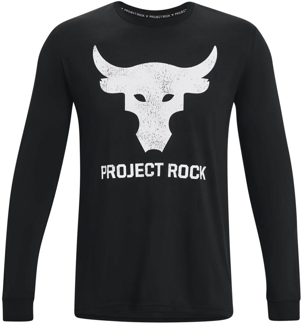 Лонгслив Мужской Under Armour UA PJT ROCK BRAHMA BULL LS-BLK