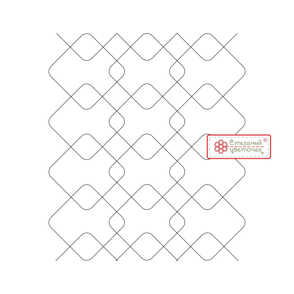 Линейка для стежки №24, 3 мм (aрт. Y24)