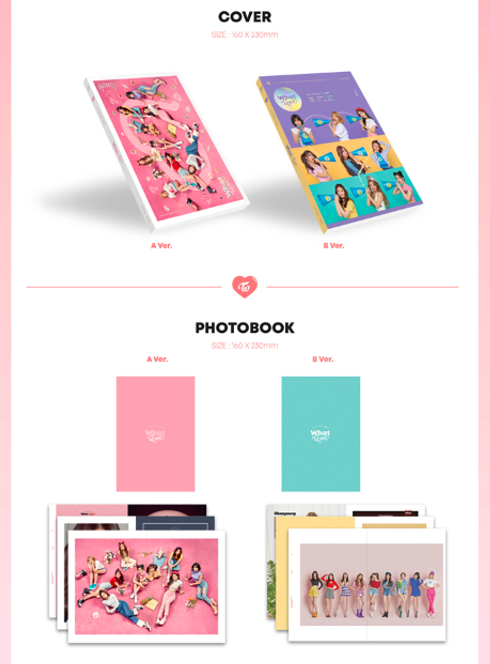 Альбом TWICE - 5th Mini Album What is Love?