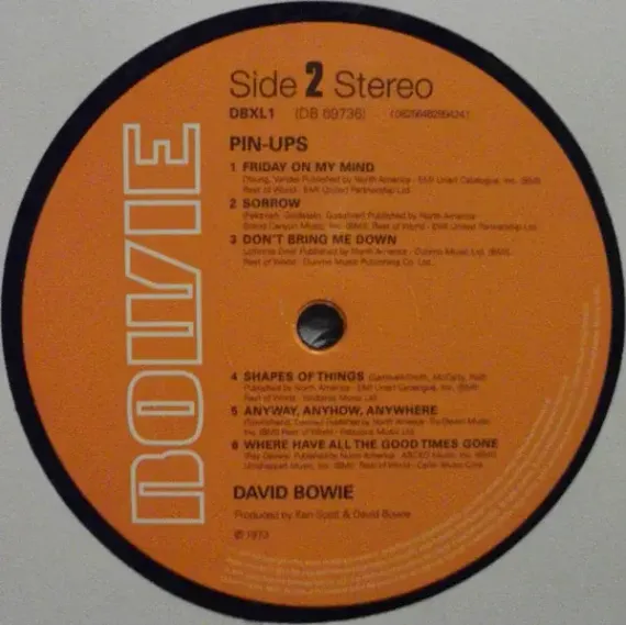 Bowie - Pin Ups