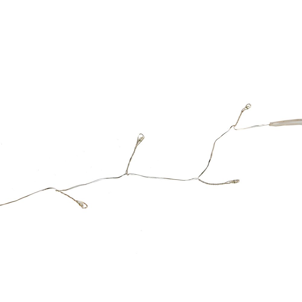 ULD-S1000-250-DTA WARM WHITE IP20 DEWDROP Гирлянда светодиодная Роса. 10м. 250 светодиодов. Теплый белый свет. Провод прозрачный. ТМ Uniel