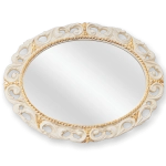 Зеркало Migliore ML.COM-70.724.AV.DO белый/золото 70x89 см