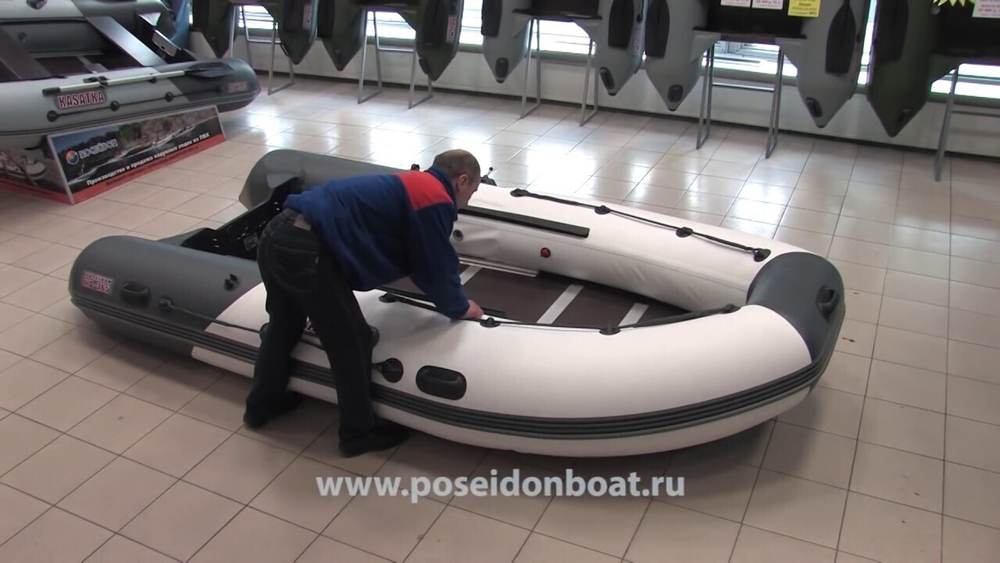 Лодка ПВХ Мнев и К Касатка-385 Sport